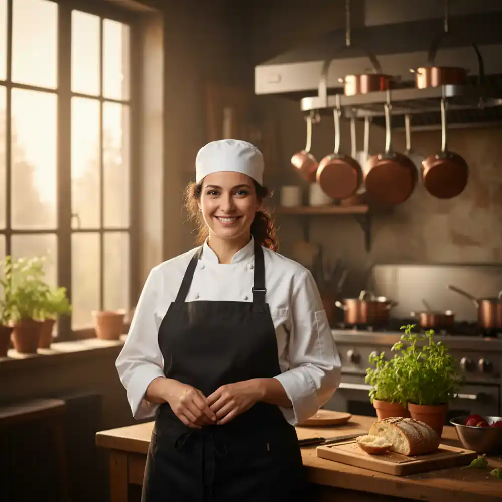 Portrait of Chef Isabella Rossi