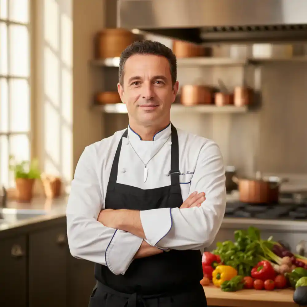Portrait of Chef Marco Bianchi