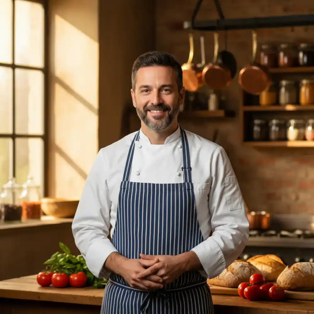 Portrait of Chef Giovanni Russo